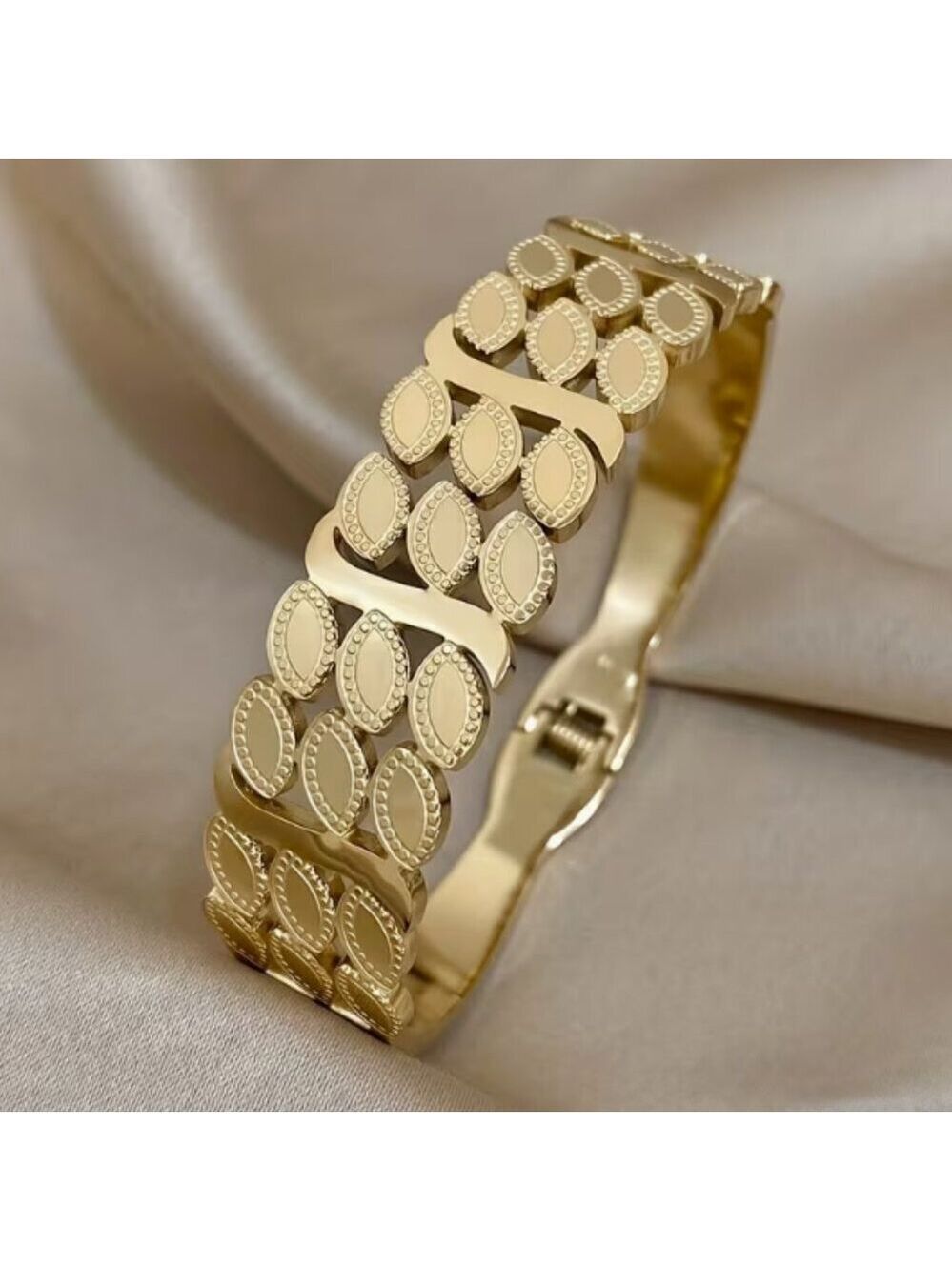 Elegant Fashionable Ear Of Wheat Bracelet Stainless Steel Jewelry Bracelet